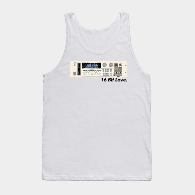 16 Bit Love /\/\/  Lofi Sampling Tank Top by DankFutura